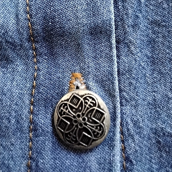 Vintage Ms. Conduct Jean Dress   Size 14 - Picture 7 of 7